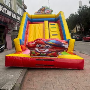 Şişme Palyaço Kaydırak